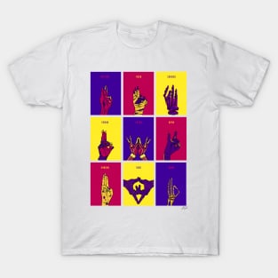 MONSTER MUDRAS color T-Shirt